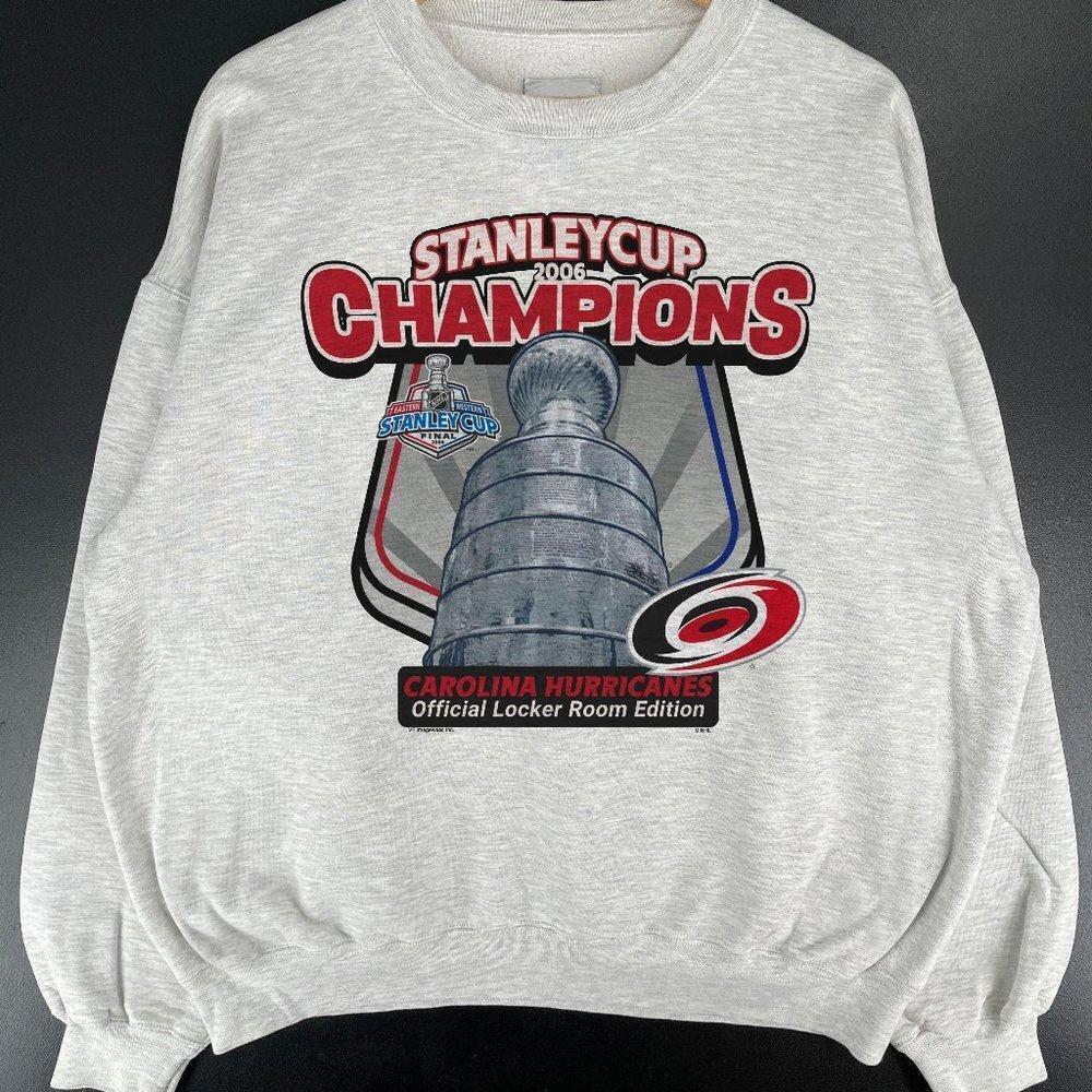 2006 Carolina Hurricanes Stanley Cup Retro Hockey Sweatshirt